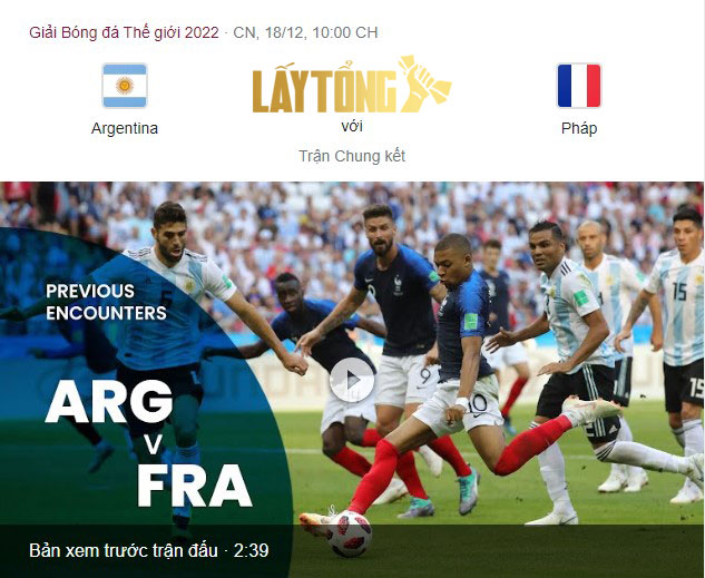 Soi kèo nhận định Argentina vs Pháp 22h00 ngày 18/12/2022